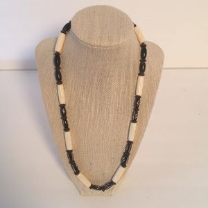 Buffalo bone necklace